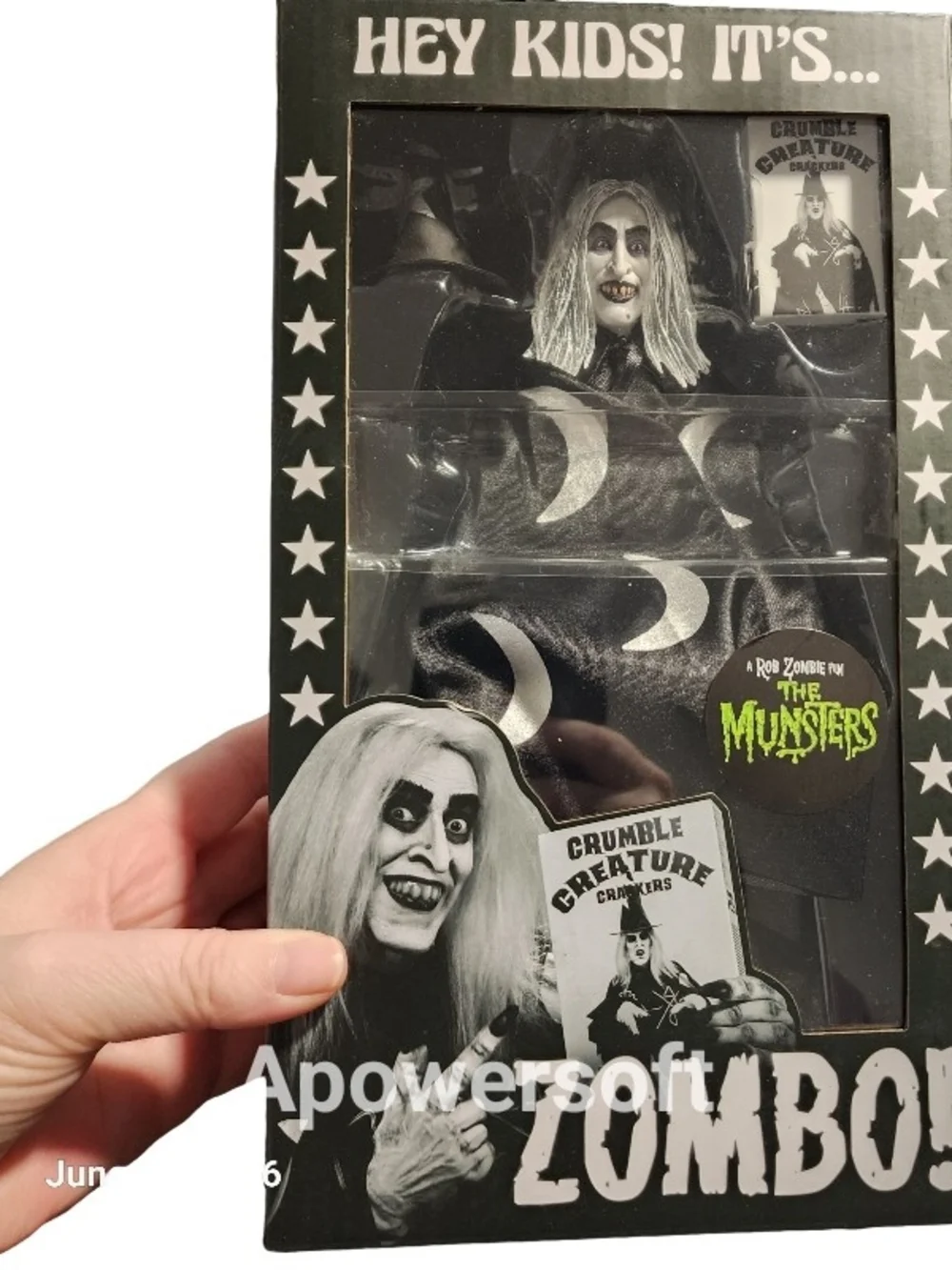 The Munsters 'Zombo' Collectible Figure - Black & White Moon Robe